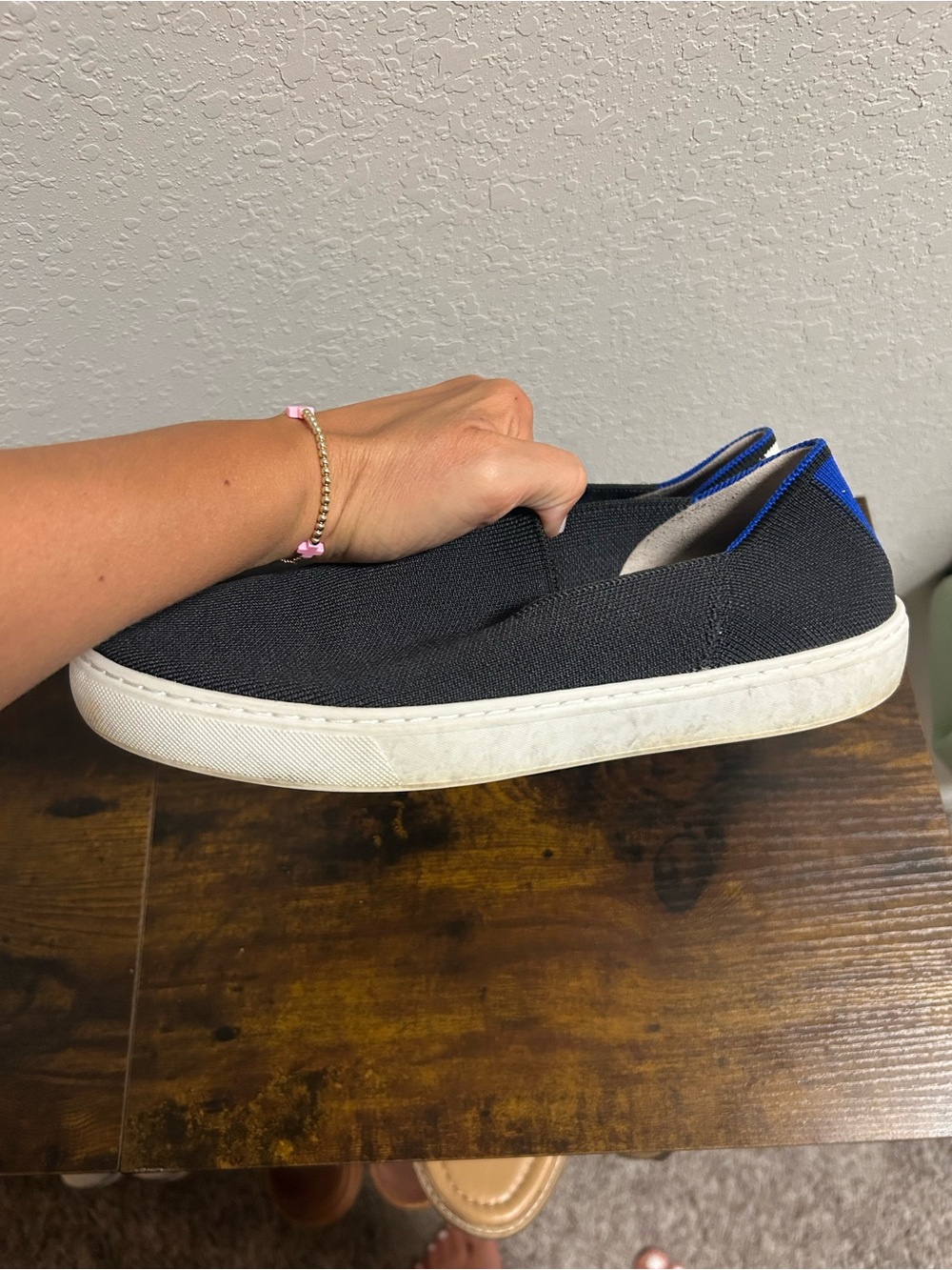 Women’s Black Rothy Slip-Ons - Picture 5 of 6